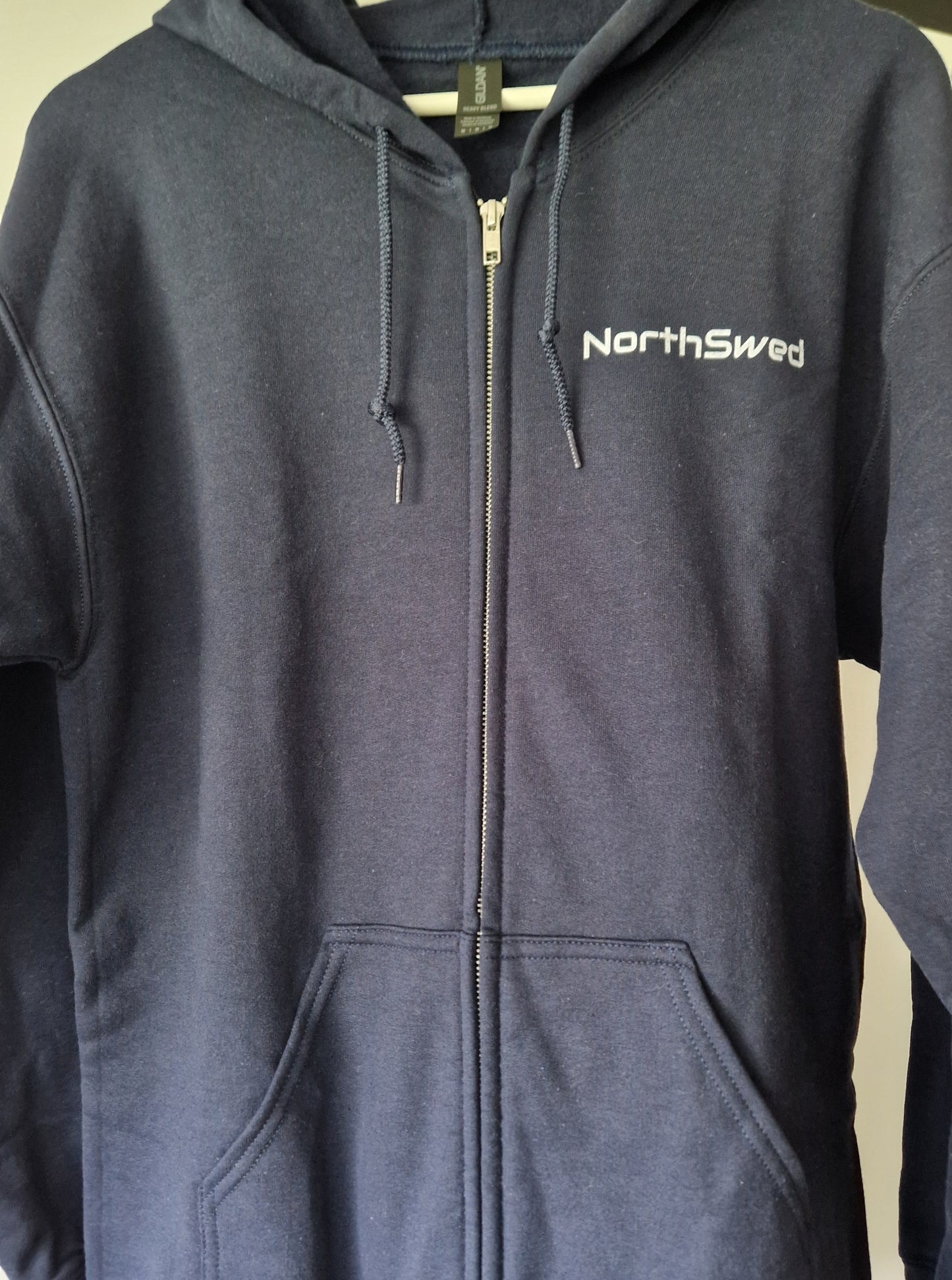 Hoodie med dragkedja unisex Hook